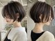 リアン アオヤマ(Liun Aoyama)の写真/乾かすだけでまとまるショート◇クセや毛量に合わせ、スタイリングしやすくカット致します*【青山/表参道】