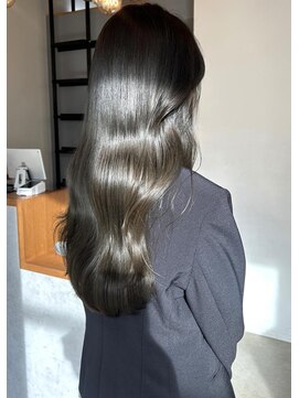 オルセン(OLSEN) オリーブグレージュ/艶髪