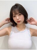 【大重】韓国くびれボブ/新宿/髪質改善/ショート/縮毛矯正/