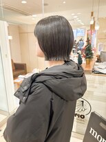 モリオ フロム ロンドン サッポロファクトリー店(morio FROM LONDON)&nbsp;morio/骨格矯正カット/札幌ボブ/縮毛矯正/外ハネボブ