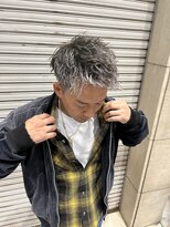 メンズグルーミングナンバーナイン(MEN'S GROOMING NUMBER NINE)&nbsp;ホワイトメッシュ/メンズパーマ