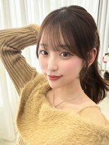 レイリー 原宿 表参道(Rayreee)&nbsp;面長さん専用中顔面短縮顔まわり/小顔似合わせ流し前髪/原宿