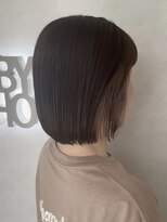 エーバイフー 江坂店(A BY WHO)&nbsp;A BY WHO江坂/インナーカラーボブ/透明感カラー/髪質改善/縮毛