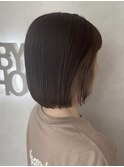 A BY WHO江坂/インナーカラーボブ/透明感カラー/髪質改善/縮毛