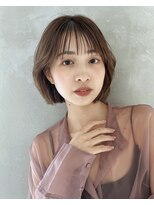 タス(tas) 愛されショートボブ 似合わせカット顔周り顔まわり髪質改善