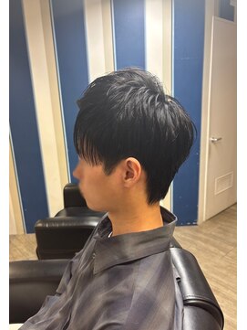 ヤスムラ(YASUMURA) 簡単スタイリングのメンズミディアム【西宮北口/理容室】