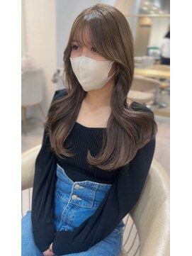 シックスバイギンザロンド 名古屋(six by ginza Lond) 赤み消しカラー×レイヤーカット