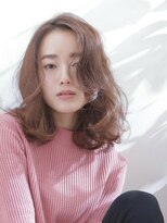 エムスラッシュ アヴェダ 自由が丘(M.SLASH AVEDA)&nbsp;■アシンメトリー小顔エアリーミディ M.SLASH自由が丘18-2