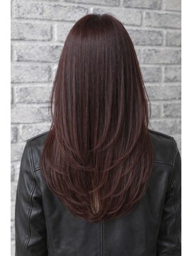 リアン(Lien) 髪質改善ストレート×ボルドーブラウン