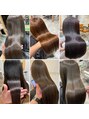 ルービック 難波(Rubik's) ヘアケアメインで、潤いツヤカラーでツヤツヤのサラサラに