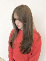 ビーヒアナウ N゜03 金沢駅西店(BE HERE NOW)&nbsp;ロングレイヤー×ミルクティーベージュ