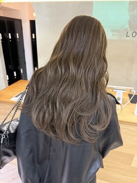 ローレン(LOREN) 透明感髪質改善ベージュダブルカラーミルクティーグレージュ