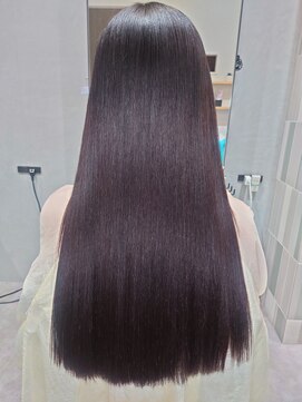 高難易度縮毛矯正 ストレート