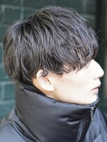 ノードオム 栄(NODE HOMME) シャドウパーマ波巻きスパイラルパーマウルフパーマ名古屋駅栄駅