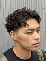 フランクスバーバーリザーブ 人形町店(FRANK’S BARBER RESERVE)&nbsp;MEN’S/ニュアンスパーマ/ニュアンスウルフ/人形町　y