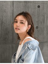 アース 熊本下通店(HAIR & MAKE EARTH)&nbsp;ミディアムレイヤー