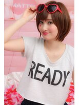 マーリャヘアー(mallia hair) かわいいショートボブ☆mallia-hair 塚本あつし