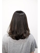 バングス(bangs)&nbsp;透明感のあるダークアッシュカラー。