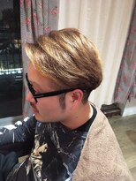 パティオンツー(PATIONN2)&nbsp;刈り上げツーブロックショートオールバック風アシンメトリー