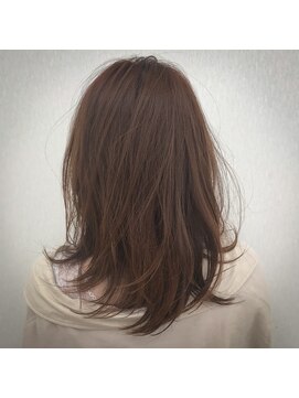 エマ(emma) ★オレンジベージュ★レイヤースタイル★