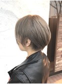 ピンクベージュ 【GP】透け感が魅力的なハンサムショート 本八幡