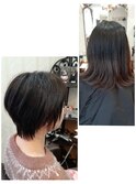 エイジング毛対策★元気ハツラツ~ショートボブ★