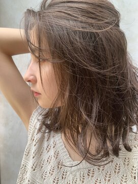 マセナ(Masena) ☆かきあげミディ×スモーキーアッシュ☆