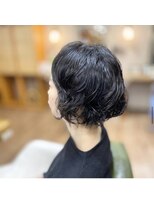 ヘアー メープル(hair maple) 黒髪パーマ