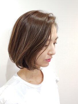 エイス 梅田 中津(Ace) ナチュラルボブ　ワンカールパーマ