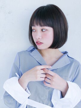 リリアン 表参道(relian) 暗髪ボブはナチュラルストレートで☆