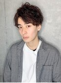 20代30代爽やかメンズ☆ツイスパ　七三ショート