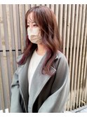 韓国ヘアとインナーカラー。