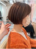 ショートボブ/ミニボブ/マッシュ/切りっぱなし/柏駅