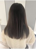 グリーンとブルーで作るダークアッシュ