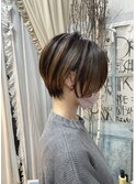 丸みくびれ×絶壁解消×前髪なし