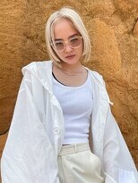 チクロヘアー(Ticro hair) 【Ticro大石】ホワイトブロンド