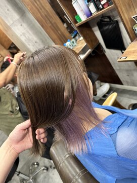 ラフ(LAFF) #ショコラアッシュ#ヘルシースタイル#ふんわりカール