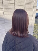 ジーズ(G's)&nbsp;艶髪/大人フェミニン/ピンクブラウン/20代30代40代