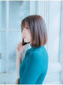 重めボブ