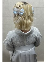 プティクローシェ バイ クオーレ(petite cloche by CUORE)&nbsp;【振袖、袴】ハートハーフツイン