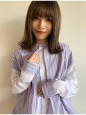 外ハネミディアム×INOAベージュ　○堀越太真樹