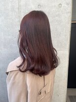 ガリカ 渋谷(Gallica)&nbsp;【mami】大人かわいいラベンダーピンクブリーチなしダブルカラー