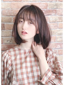 ニスル 町田店(NISURU) 似合わせカット/大人ガーリー/ダークアッシュ/着物/町田/町田駅