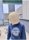 抜きっぱなしブロンド☆ボブ