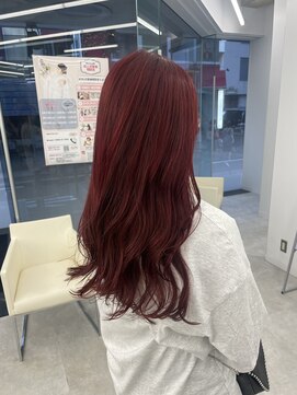 ブラウン(Brown) ブリーチなしレッドカラー