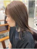 ブルー☆インナーカラー