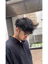 クオンヒール 堺筋本町店(QUON HEAL) マッシュ×スパイラルパーマ