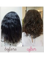 ルームヘアサロン(room hair salon)&nbsp;扱いやすくなったウェーブ