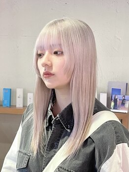 ピチカート パクト(pizzicato pacto)の写真/【JR原宿駅徒歩1分】pizzicatoオリジナル薬剤を使用したカラーが自慢！ブリーチなしダブルカラーが人気★