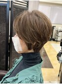 ★30代40代50代★大人ショート髪質改善カラー根元パーマ